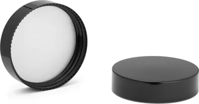 Obrázek produktu pro Černé víčko pro sklenice 120–160 ml 58/R3