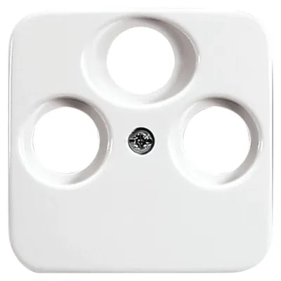 Produktbild von Busch-Jaeger 1724-0-1754, Weiß, konventionell, Busch-Jaeger, SAT + TV + Radio, 54 mm, 45 mm