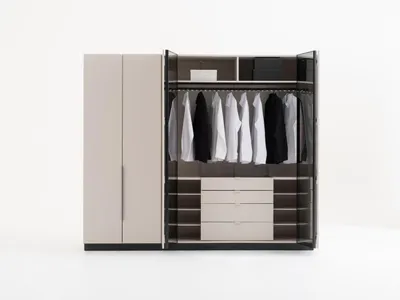 Immagine prodotto di Armadio moderno in legno beige