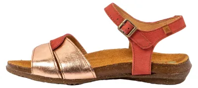 Produktbild von El Naturalista Sandalen Damen N5557 PLEASANT-METALIZADO FRAMBUESA / WAKATAUA Farbe Pink