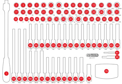 Immagine prodotto di Inserto in schiuma vuoto per 811.1111