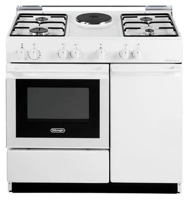 Obrázok produktu pre De’Longhi EW 8541 N EDM, Voľne stojaci sporák, Biela, Otočné, Biela, Predné, Kombinovaný