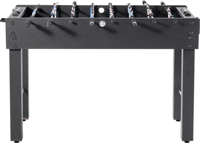 Image de Table de foot SucceBuy de taille standard (1212 x 610 x 838 mm), table de foot d'intérieur pour la maison, la famille et les salles de jeux, ensemble robuste comprenant 2 ballons, un compteur de points et 2 porte-gobelets