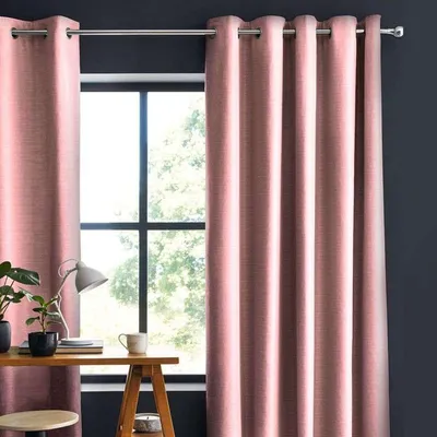Immagine prodotto di Tenda in cotone rosa 150x250