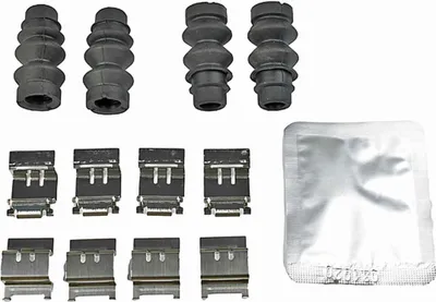 Produktbild von METZGER 109-0124 Zubehörsatz Scheibenbremsbelag für TOYOTA Corolla XII Kombi (E210) passend für PEUGEOT 3008 SUV (M) 308 SW II 5008 II