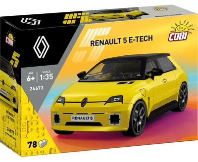 Produktbild von Cobi COBI Renault 5 E-Tech gelb