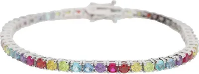 Produktbild von JuwelmaLux Armband 925/000 Sterling Silber mit synth. Zirkonia JL10-03-2159