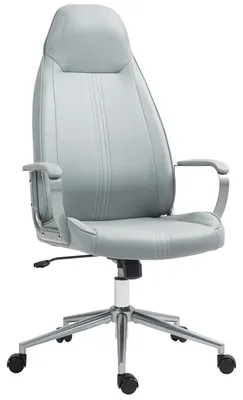 Image de Siège de bureau ergonomique - Siège de bureau - Chaise de travail - Chaise inclinable - Chaise pivotante - Hauteur réglable