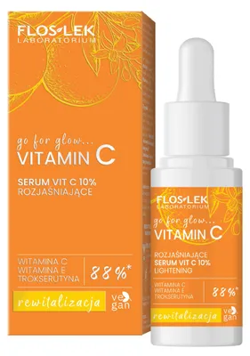 Obrázek produktu pro Floslek Laboratorium Go For Glow Vitamin C Serum rozjaśniające VIT C 10%, 30 ml