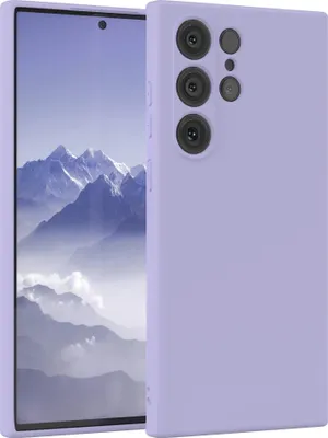 Produktbild von EAZY CASE - TPU Hülle für Samsung Galaxy S23 Ultra, TPU Case stoßfeste Handyhülle, weiches Cover mit Kameraschutz, Silikonhülle in Lila