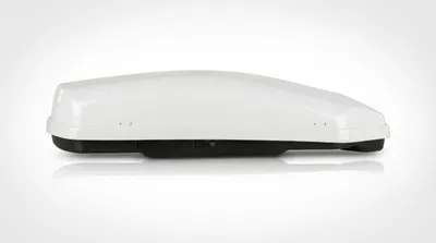 Image de Coffre de toit pour voiture VDP Satellite 330 - Coffre de toit pour voiture 330l - Autobox toit blanc - Roof Box toit de voiture avec verrouillage central - Galerie de toit spacieuse voiture - Coffres de toit aérodynamiques de VDP