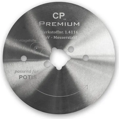 Produktbild von Kreismesser 80 mm Glatt für Potis Dönerschneider
