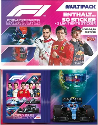 Produktbild von Formula 1 Saison 2021 - Sammelsticker - 1 Multipack