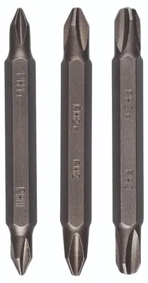 Produktbild von Bosch 2609255961, PH1-PH1 , PH2-PH2 , PH3-PH3, 60 mm, 1/0.157 mm (1/4 ")