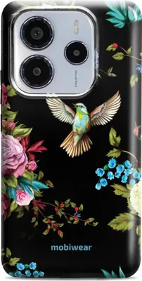 Produktbild von Handyhülle für Xiaomi Redmi Note 14 5G, Mobiwear Elite Pro, Nachtkolibri