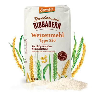 Produktbild von Weizenmehl - Type 550 1Kg
