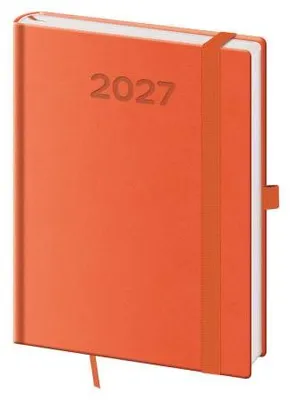 Zdjęcie produktu dla Codzienne notatnik B6, format A6, kolor pomarańczowy (DPP432-10-27)