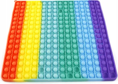 Produktbild von XXL Pop It Quadrat 30cm - Großes Push Bubble Fidget Toy gegen Stress & Langeweile
