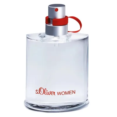 A clear studio shot of a bottle of s.Oliver Women Eau de Parfum.