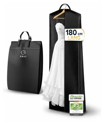Produktbild von Kleidersack Kleidersack Brautkleid - 180 x 60 cm - Faltbar - Weiß