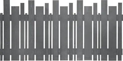 Produktbild von Vorgartenzaun Konsta Various 180 x 90 cm basaltgrau