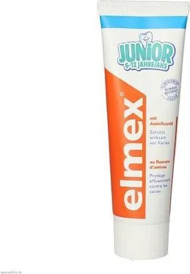 Produktbild von elmex JUNIOR, Desensibilisierungs-Zahnpasta, 75 ml, Kinder, Kunststoff