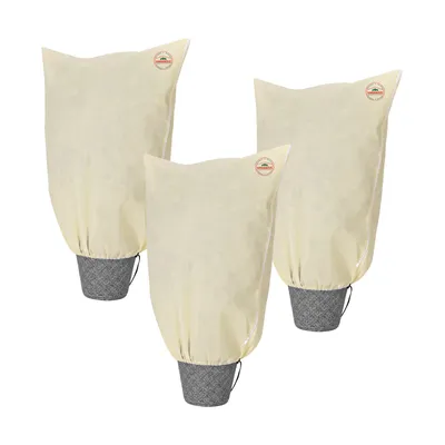 Immagine prodotto di GARDEBRUK® Protezione Invernale per Piante Sacchetti Set da 3 60x80 cm 70g/m² Antigelo Giardino Cappuccio Piantine