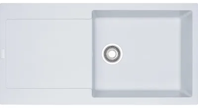 Obrázek produktu pro Franke Maris vestavný dřez Fragranit dřez MRG 611-97 XL Glacier tlačítkový nerez od 60 cm 114.0477.373