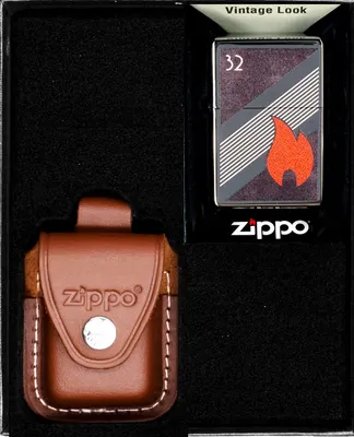 Produktbild von Feuerzeug-Set ZIPPO  FLAME DESIGN 4 Geschenk No4