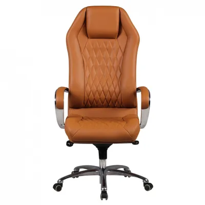 Produktbild von Büro Chefsessel in Echt-Leder caramel B/H/T ca. 67/136/53cm