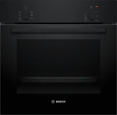 Produktbild von Bosch HBF010BA1, Serie 2, Einbau-Backofen, 60 x 60 cm, Schwarz
