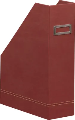 Produktbild von Rhodia Rhodiarama Stehsammler aus Kunstleder, 10x25x31cm - Nacarat 194543C