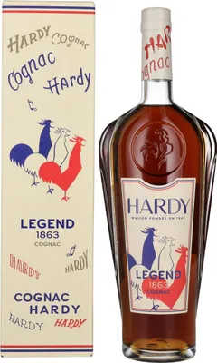 Produktbild von Hardy Cognac LEGEND 1863 40% Vol. 0,7l in Geschenkbox