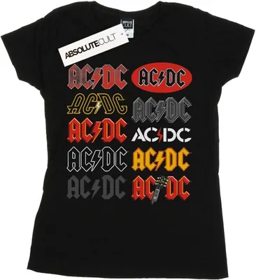 Produktbild von AC/DC - T-Shirt für Damen BI4545 (M) (Schwarz)