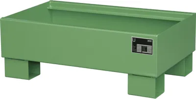 Produktbild von Bauer Auffangwanne AW 60-3, lackiert, Resedagrün