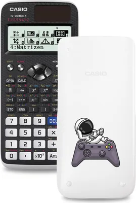 Produktbild von Casio FX-991DE X ClassWiz Schulrechner mit Space-Gaming-Bedruckung (Motiv 05)