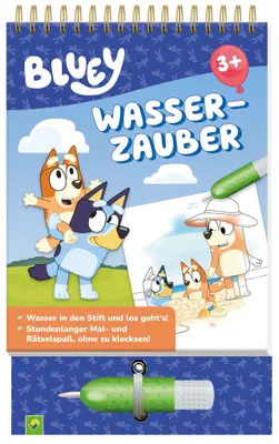 Produktbild von Bluey Malbuch Wasserzauber: Wassermalbuch ab 3 Jahren