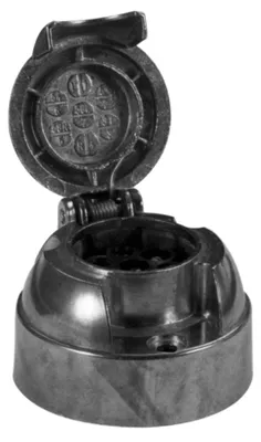 Produktbild von Carpoint 0429508 Anhängerdose 7-polig Metall bulk
