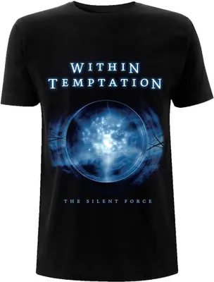 Obrázek produktu pro Within Temptation - Tričko "The Silent Force" pro muže/dámy Uni RO9686 (L) (Černá)