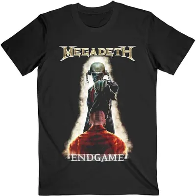 Obrázek produktu pro Megadeth Vic Removing Hood Black L Tričko