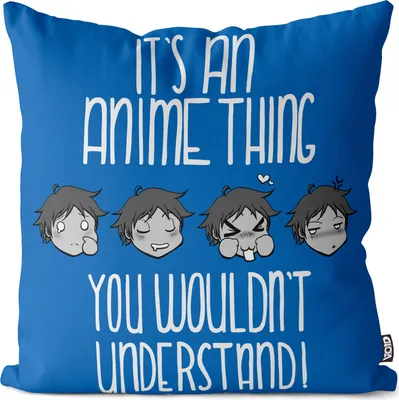 Produktbild von VOID Anime Thing Junge Kissenbezug Kissenhülle Polyester wasserfest Outdoor Indoor fan manga japan otaku nerd
