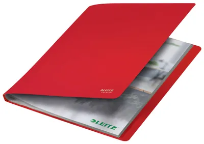 Imagen del producto de 10x LEITZ 46760025 Recycle Sichtbuch DIN A4 20 Hüllen rot