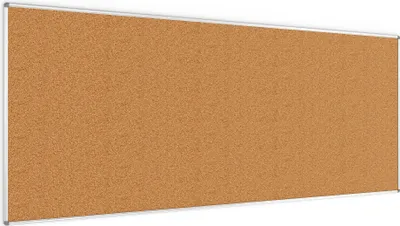 Immagine prodotto di Bacheca in sughero (cornice in alluminio) 250x120 cm