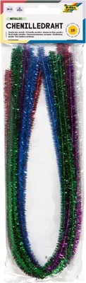 Obrázok produktu pre folia Chenilledraht (Pfeifenputzer), metallic