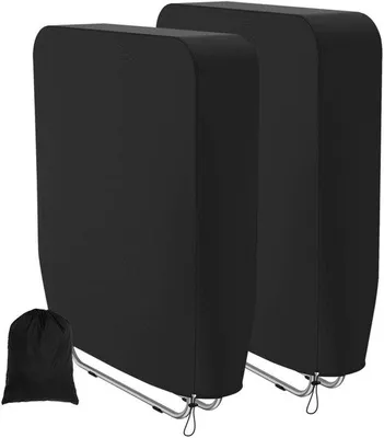 Immagine prodotto di Custodia impermeabile Unyqoos® per sedie pieghevoli e lettini, 93 x 82 cm – Tessuto Oxford, protezione UV, resistente alle intemperie, con cordoncino e borsa per il trasporto