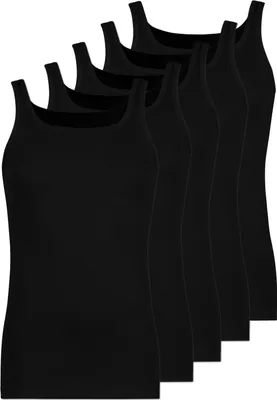 Produktbild von 5er Pack Herren Unterhemd Baumwolle von der Marke Schöller 6