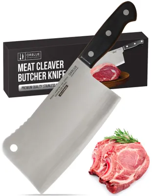Metzgerbeil 18 cm – scharfes Küchenmesser aus Edelstahl