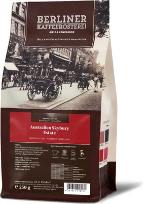 Produktbild von Berliner Kaffeerösterei - Australien Skybury Estate (250g / gemahlen)