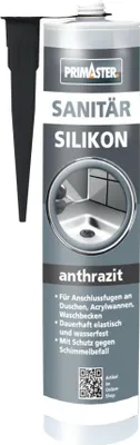 Produktbild von Primaster Sanitär Silikon anthrazit 310 ml