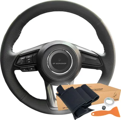 Produktbild von Lenkradbezug Für Mazda 3 6 Cx-3 Cx-4 Cx-5 Cx-9 Toyota Yaris
